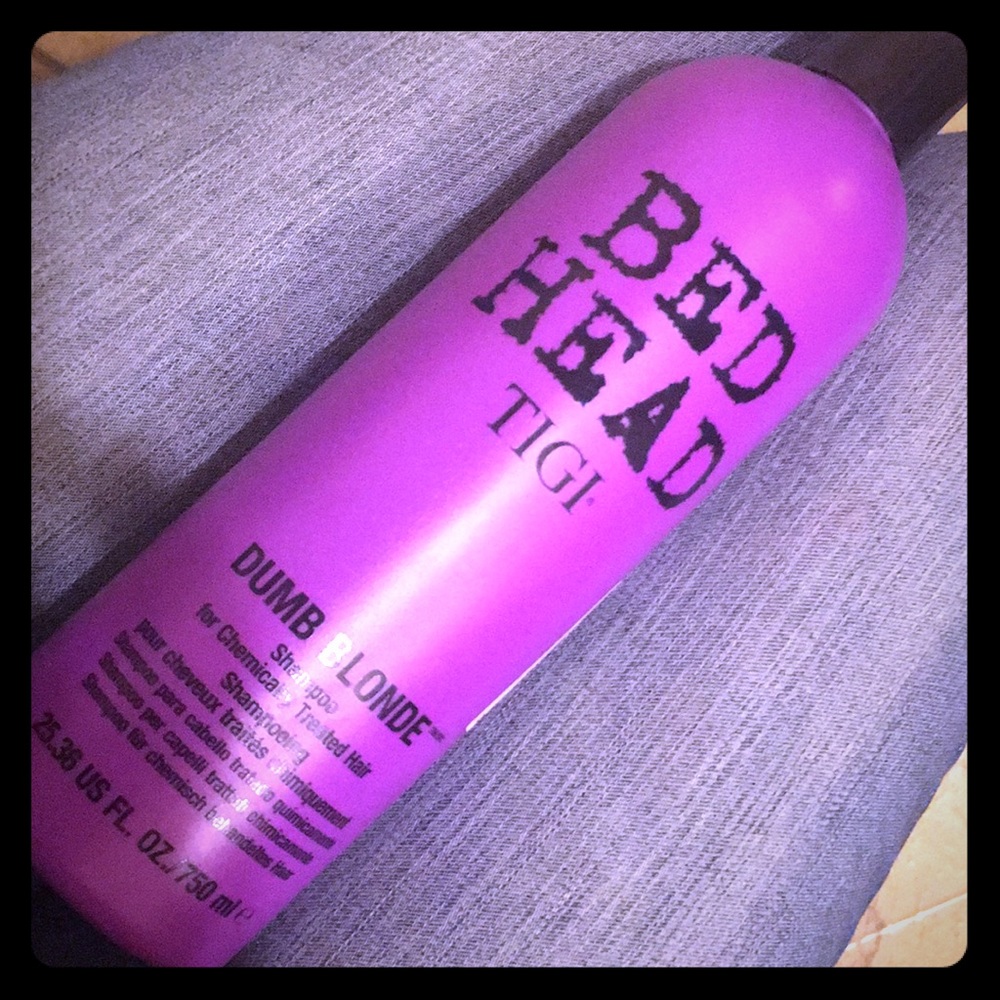 Bed head “dumb blonde” shampoo